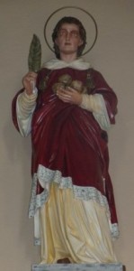 CPBarr église Mittelbergheim statue