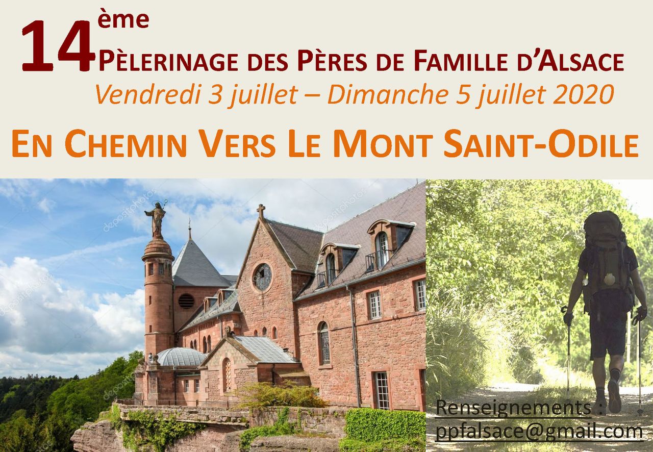 Le Pelerinage Des Peres De Famille Diocese De Strasbourg