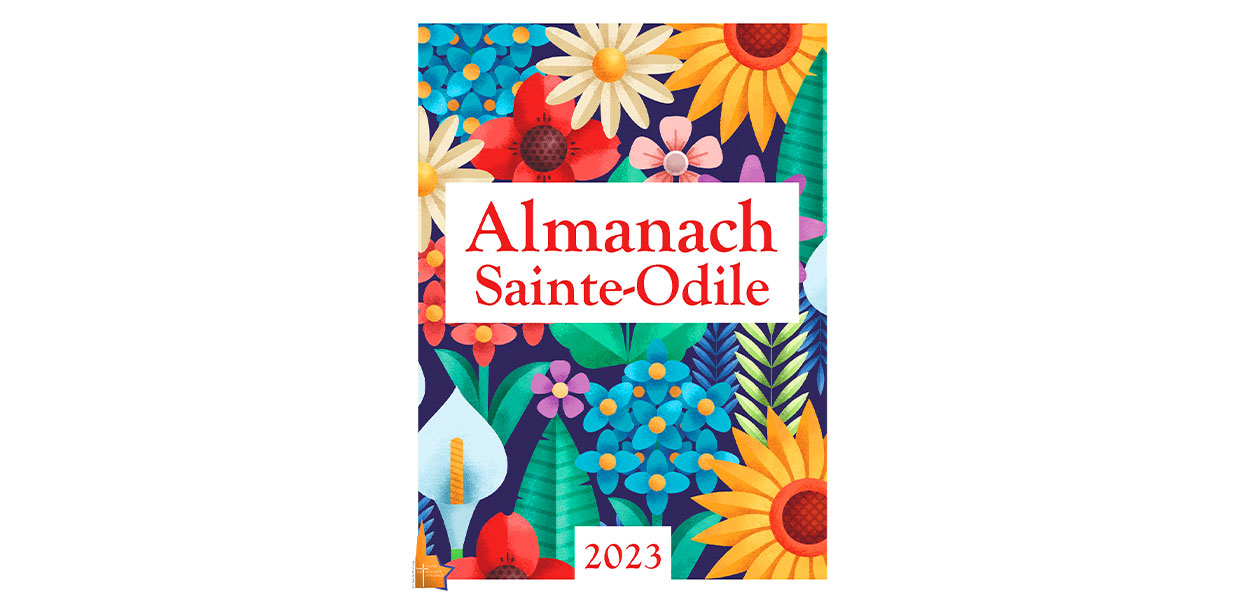 La version 2024 de l'Almanach de Sainte Odile est là! - France Bleu